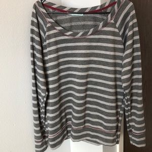 Gray Maurice’s Stripe Sweater